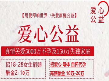 称多捐卵助孕生子 爱心志愿者招募
